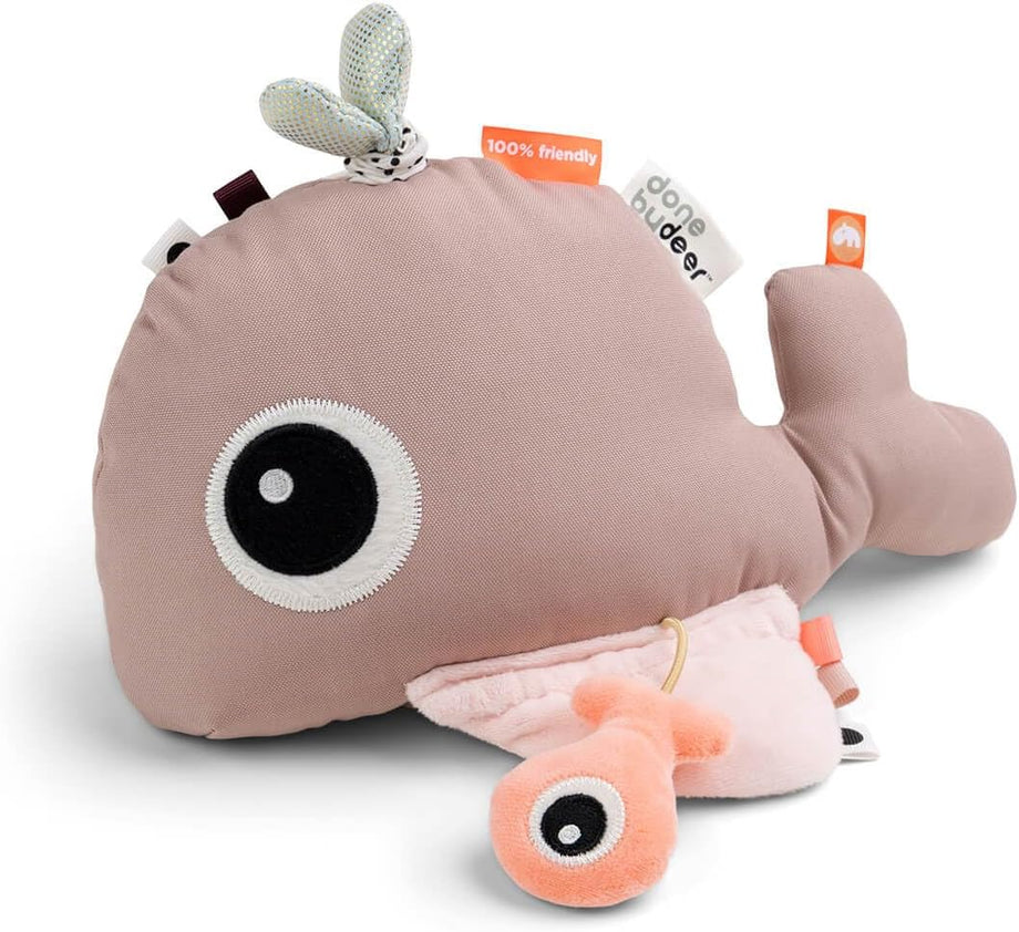 Wally Rosa Zemin Oyun Aynası, Balina Şeklinde Bebek Aktivite Aynası