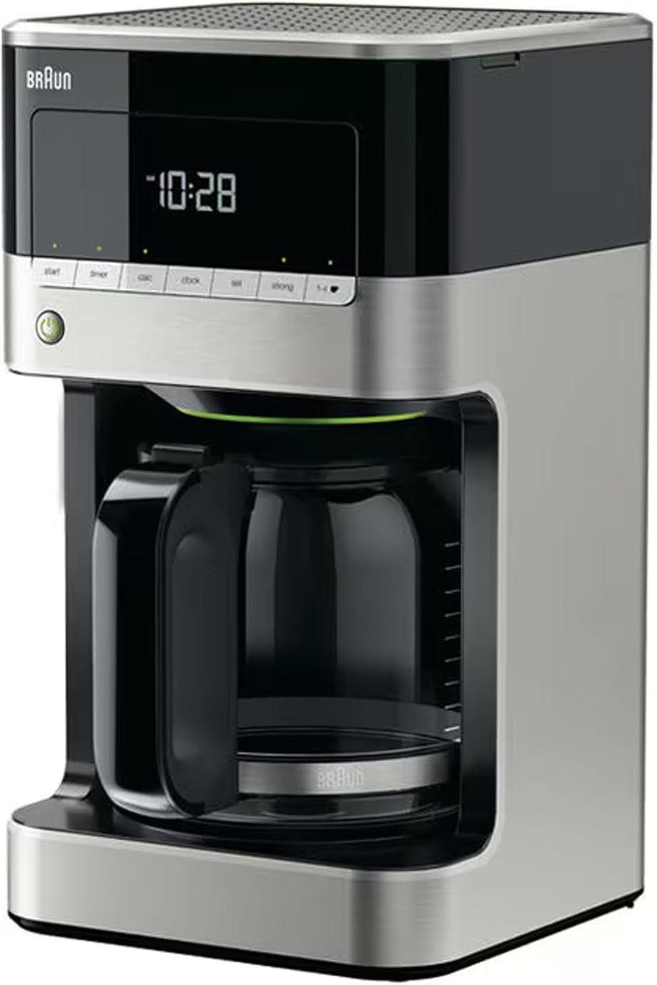 PurAroma 7 KF 7120 Cam Sürahili Kahve Makinesi, 12 Fincan Kapasiteli, 1000W,  Programlanabilir Zamanlayıcı, Paslanmaz Çelik