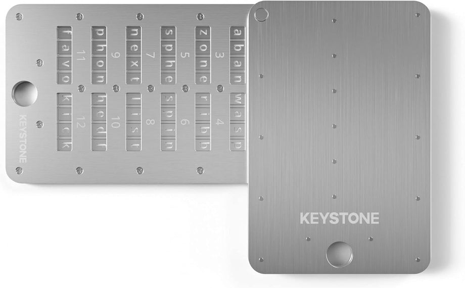 Tablet Plus, Çelik Kripto Tohum Depolama ve Yedekleme Aracı