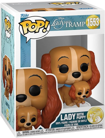 POP! Disney: Lady and The Tramp, Susi ve Tramp, Vinil Koleksiyon Figürü