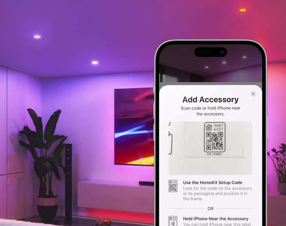 Essentials Ampul, 4 Akıllı RGBW Gömme LED Lamba - Mat Üstten Dişli