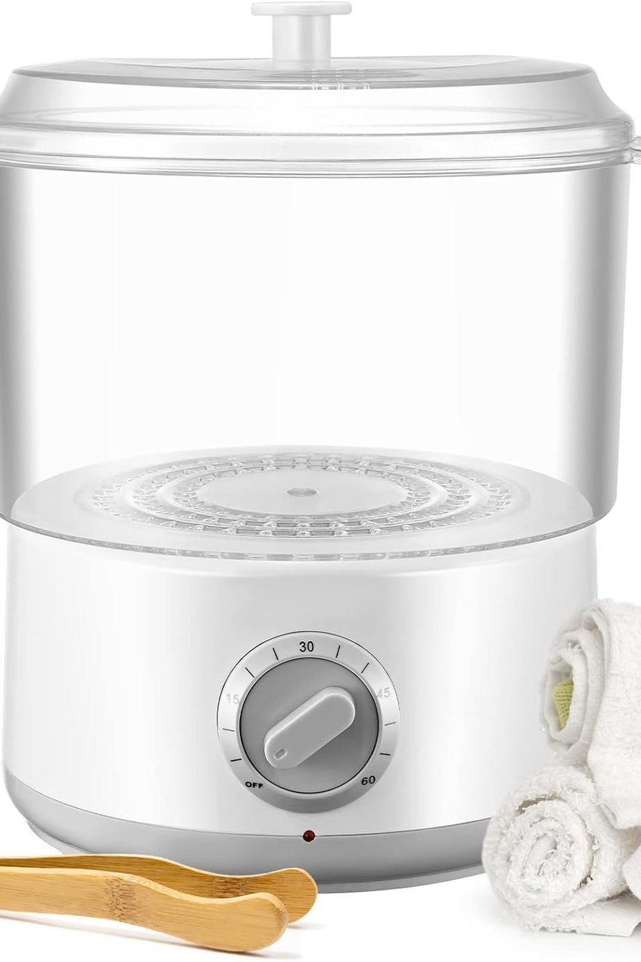 Elektrikli Havlu Isıtıcı, 202°F Hızlı Isıtma, Spa, Yüz Bakımı ve Saç Salonu Kullanımı İçin