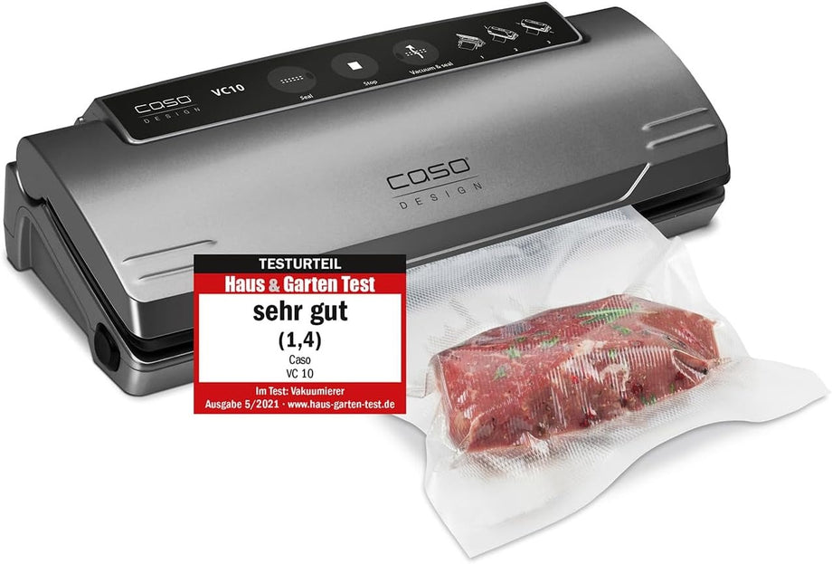 VC10 Plus Vakum Makinesi 50 Torbalı 30 cm Kaynaklı Sous Vide Uyumlu Kompakt Cihaz