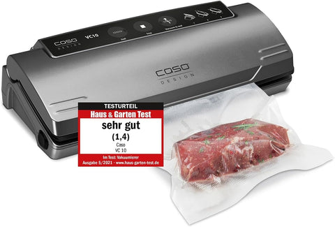 VC10 Plus Vakum Makinesi 50 Torbalı 30 cm Kaynaklı Sous Vide Uyumlu Kompakt Cihaz