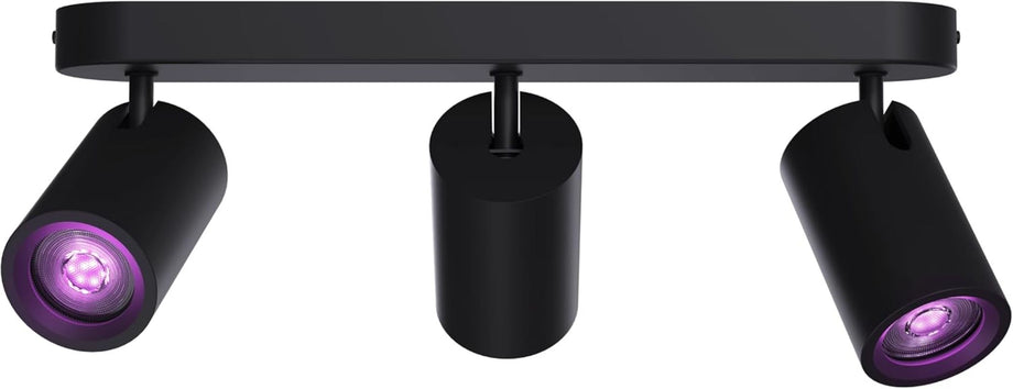 LED Tavan Lambası, 3 Ampullü Spot, Döner Tasarım, Uygulama ve Alexa ile Kontrol Edilebilir