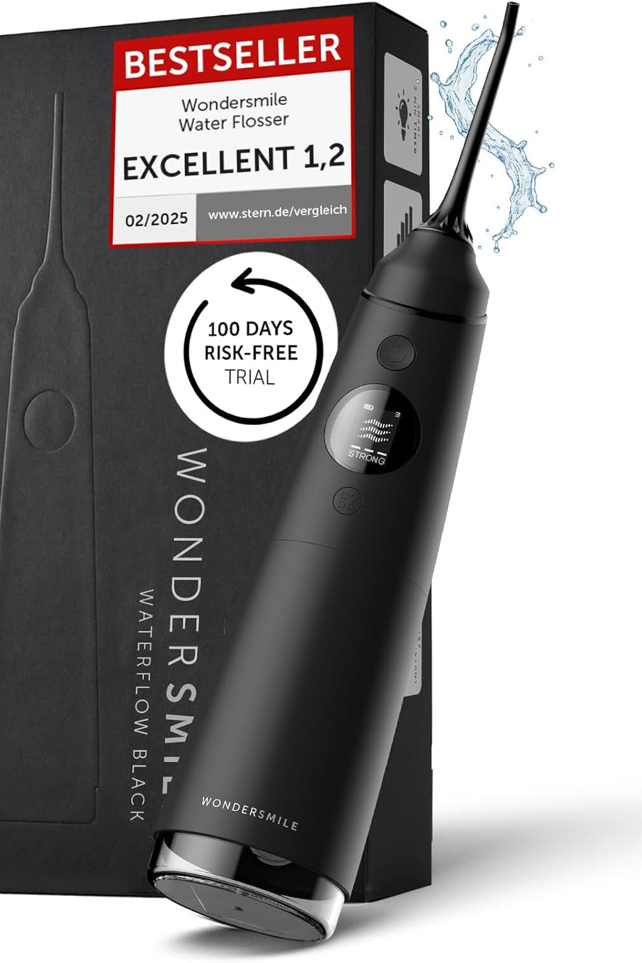 PRO Ağız İrrigatörü, 2024 Test Kazananı, 4 Modlu, 360° Dönebilen Başlık