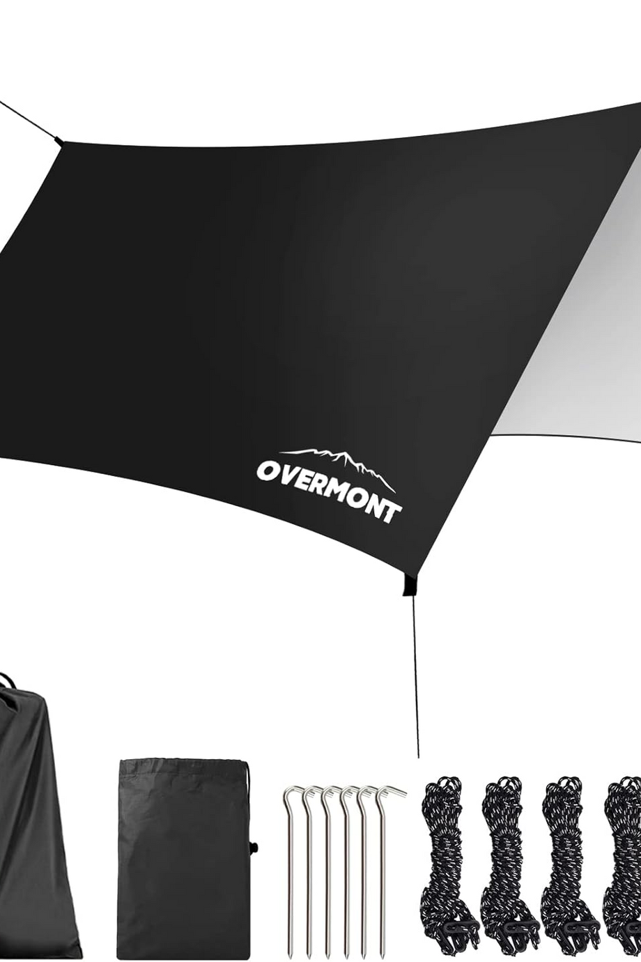 3x3 m Su Geçirmez Tarp Güneş ve Yağmur Koruma Brandası Kamp İçin