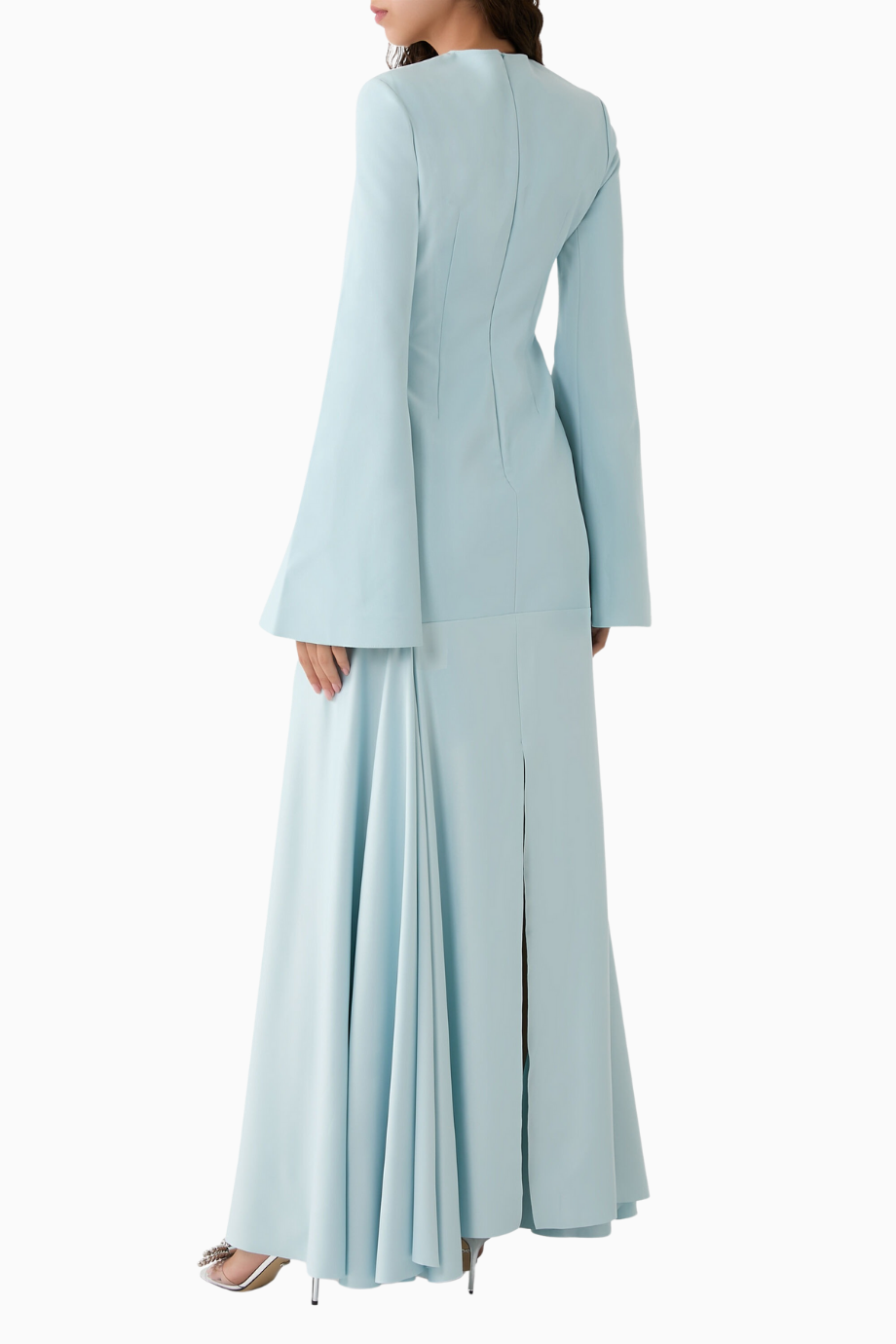 Storm Maxi Elbise, Zarif, Uzun Kollu ve Akıcı Tasarım