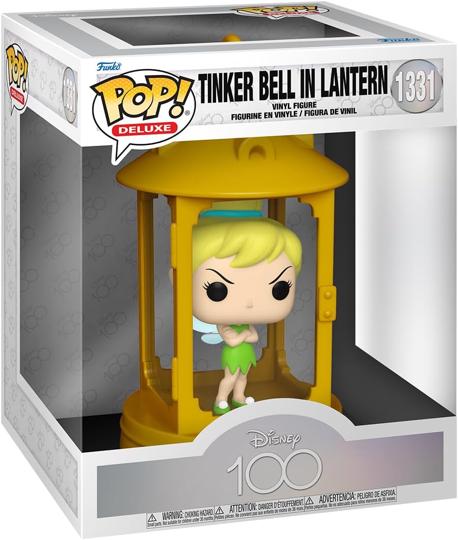 Pop! Deluxe: Disney, Tinker Bell (Tink Trapped) Peter Pan Koleksiyon Figürü