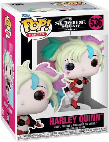 Pop! DC Suicide Squad Isekai, Harley Quinn Vinil Figür, Resmi Lisanslı Koleksiyon Oyuncağı