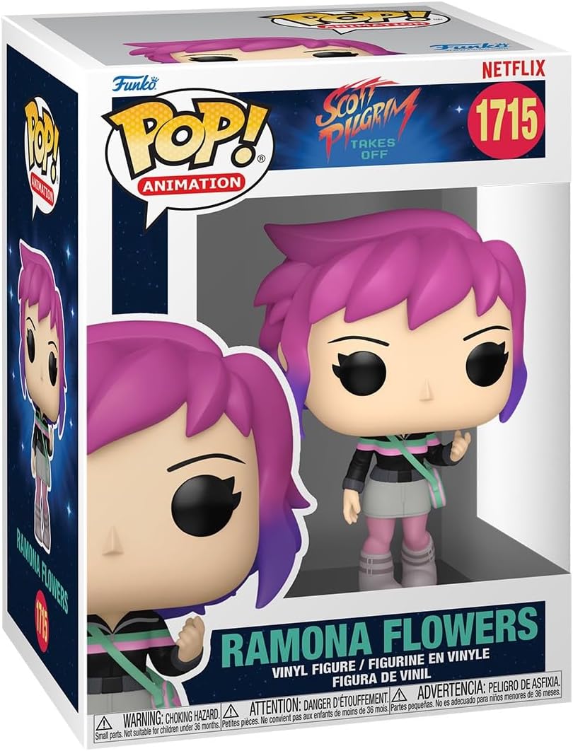 Pop! TV Scott Pilgrim Ramona Flowers Koleksiyonluk Vinil Figür 9,5 cm