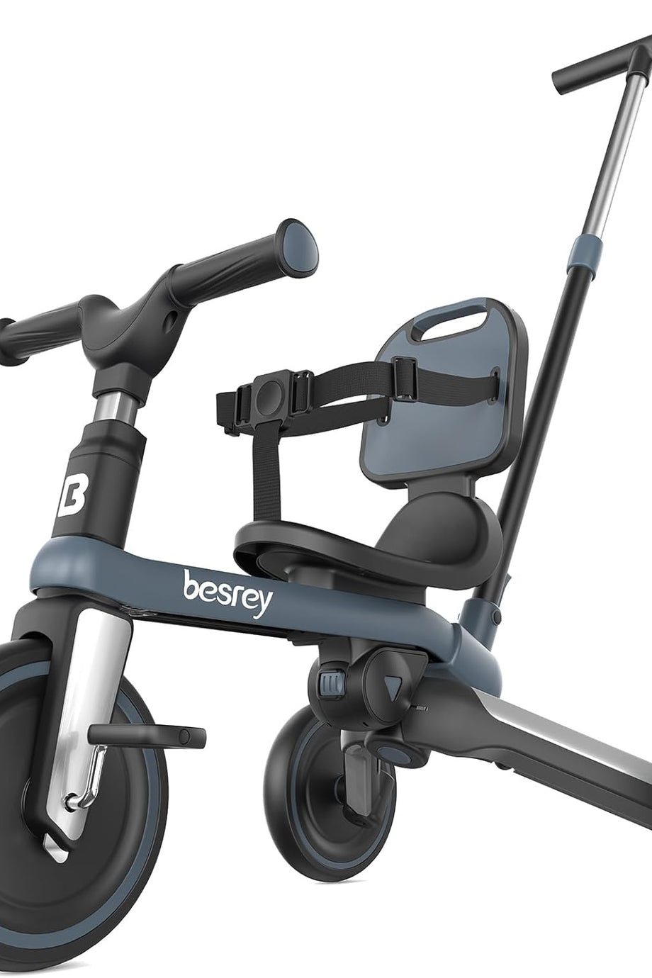 1-3 Yaş Katlanabilir Çocuk Bisikleti Ebeveyn Kontrollü, 5 Modlu