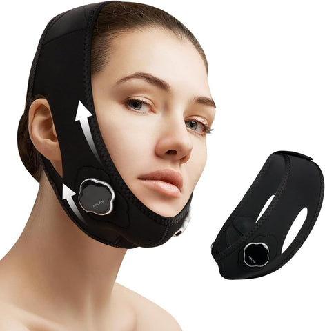 EMS Yüz Sıkılaştırıcı 3 Mod, 5 Kademeli V-Shape Çene ve Yüz Şekillendirici Masaj Cihazı