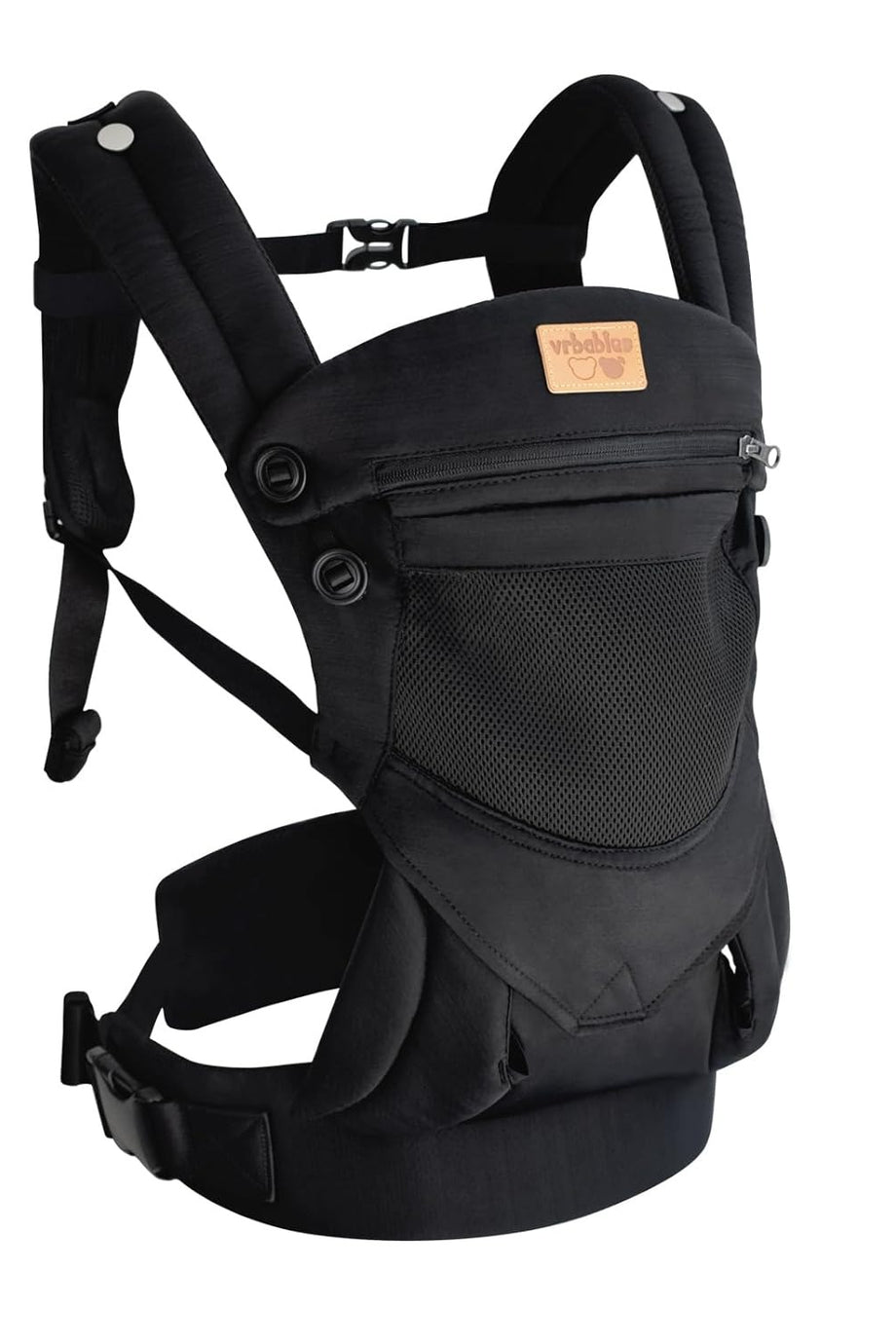 Ergonomik ve Nefes Alabilen Bebek Taşıyıcı Ayarlanabilir Bel Kemeri ve Başlık