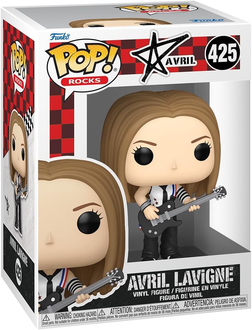 Pop! Rocks: Avril Lavigne (Complicated) Vinil Koleksiyon Figürü, 9,5 cm
