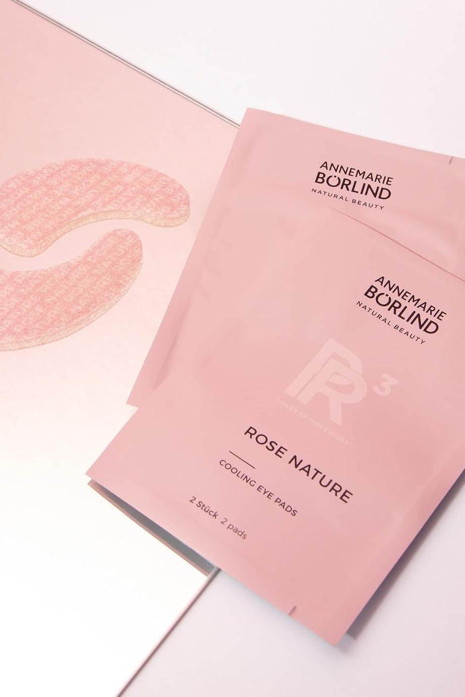 Rose Natural Göz Pedleri (6 x 2 Adet) Canlandırıcı, Serinletici Etki, Vegan