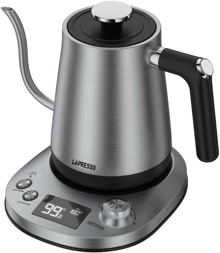 Pour-Over Kettle Elektrikli Sıcaklık Kontrolü, 800ML