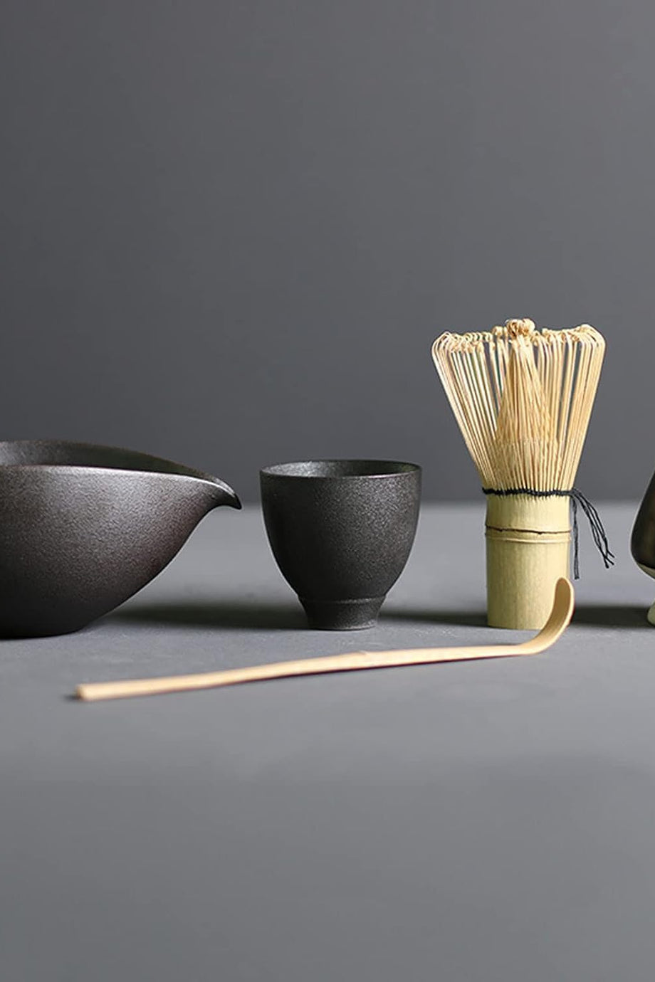 Matcha Çırpma Seti 5 Parça, Geleneksel Japon Matcha Çayı Töreni Aksesuarı