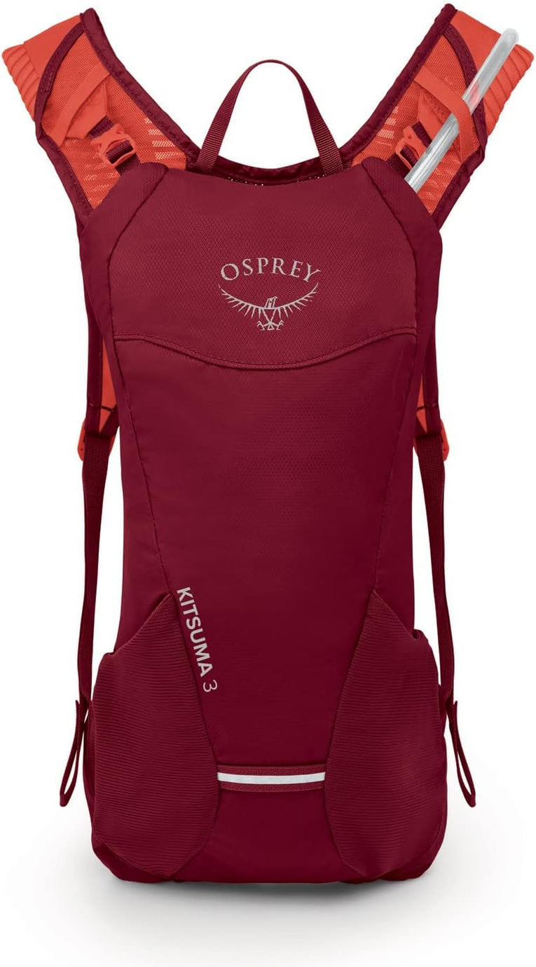 Kitsuma 3 Kadın Bisiklet Su Taşıma Çantası Claret Kırmızı, 2.5L