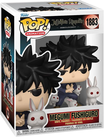 Pop! & Buddy: JJK, Megumi Fushiguro, Jujutsu Kaisen Vinil Koleksiyon Figürü
