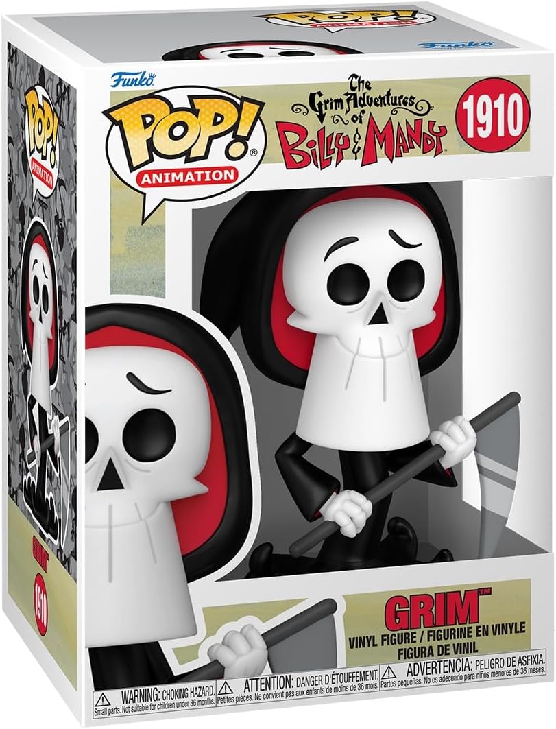 POP! Grim Reaper, Billy ve Mandy'nin Grim Maceraları Figürü, Resmi Koleksiyon Ürünü