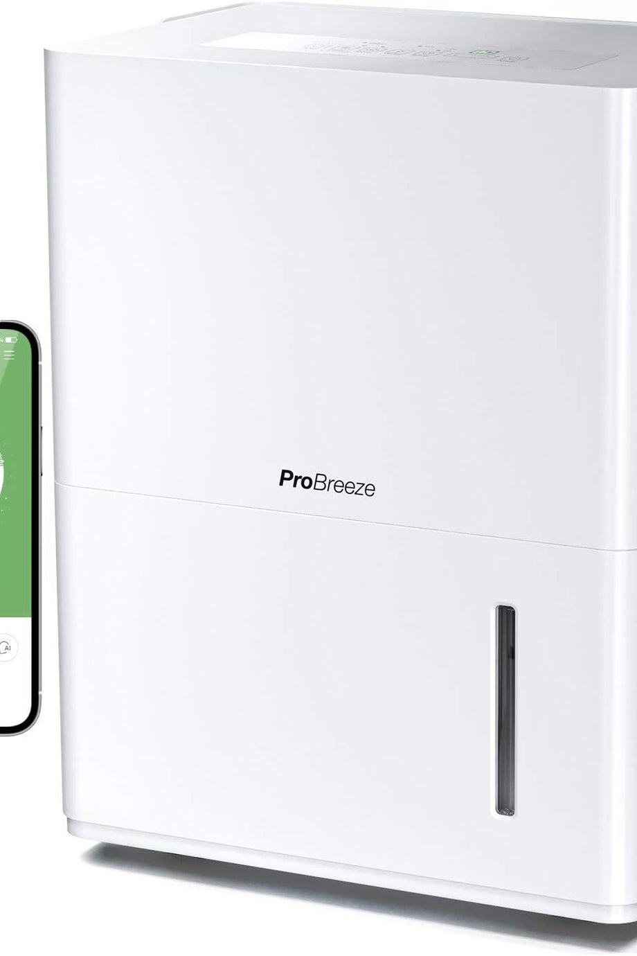 30L/Gün Akıllı Nem Alma Cihazı Wi-Fi, Uygulama, Sürekli Tahliye ve Otomatik Nem Sensörü