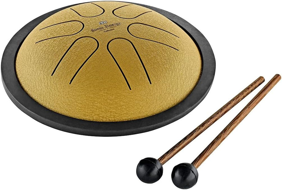 6" Tongue Drum H Majör, Meditasyon & Yoga İçin Çelik Davul, Çanta & Tokmak