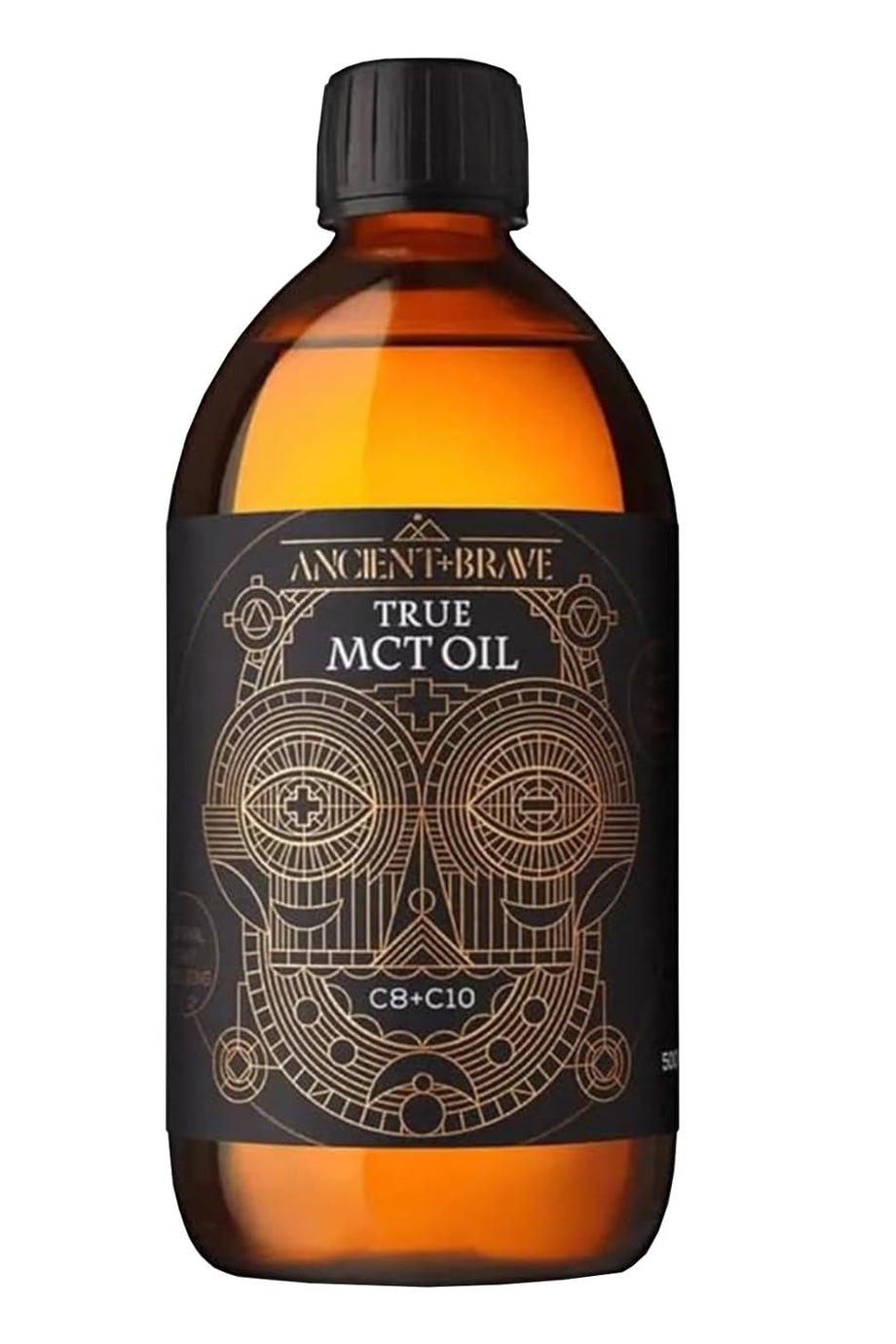 True MCT Yağ 500 ml, %100 Hindistan Cevizinden, C8+C10 Karışımı, Vegan Paleo ve Keto Dostu