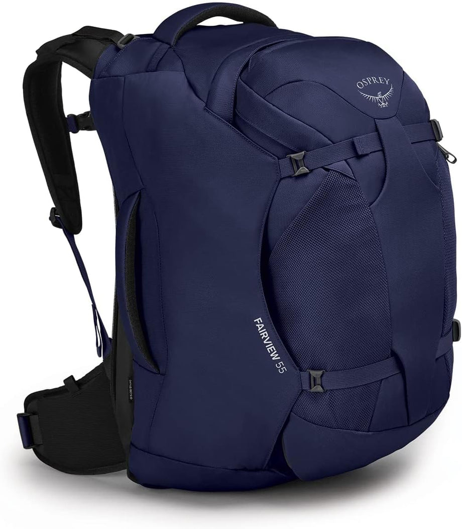 Kadın Fairview 55 Seyahat Çantası, Winter Night Blue Ayrılabilir Günlük Sırt Çantası, 55L