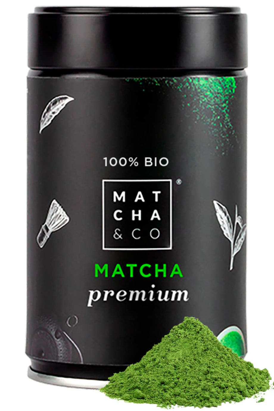 Organik Seremoni Kalite Matcha Çayı 80 g Japon Yeşil Çay Tozu