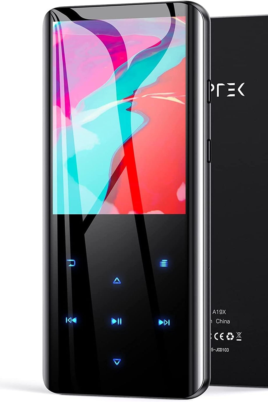 32GB Bluetooth 5.0 MP3 Çalar, 2.4" Ekranlı, HiFi Sesli, FM Radyo ve Uzun Pil Ömürlü