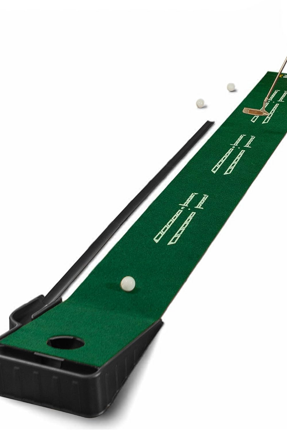 Pro 275 cm İç Mekan Golf Antrenman Matı ve Otomatik Top Geri Dönüşü