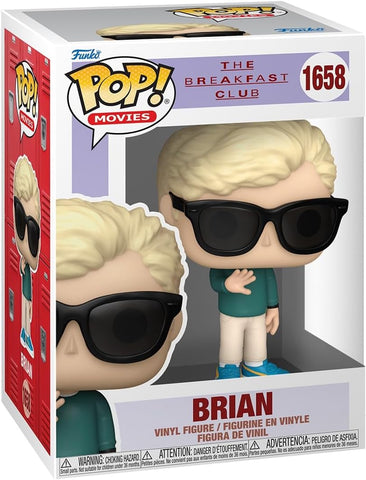 Pop! Movies: Brian Johnson, Breakfast Club 9,5 cm Vinil Koleksiyon Figürü, Resmi Lisanslı Ürün