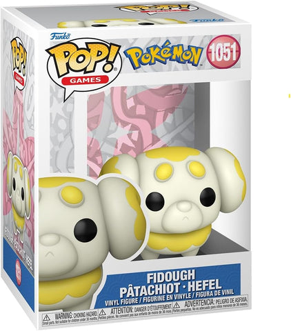 Pop! Games: Pokémon, Fidough (Hefel) Figürü, Resmi Koleksiyon