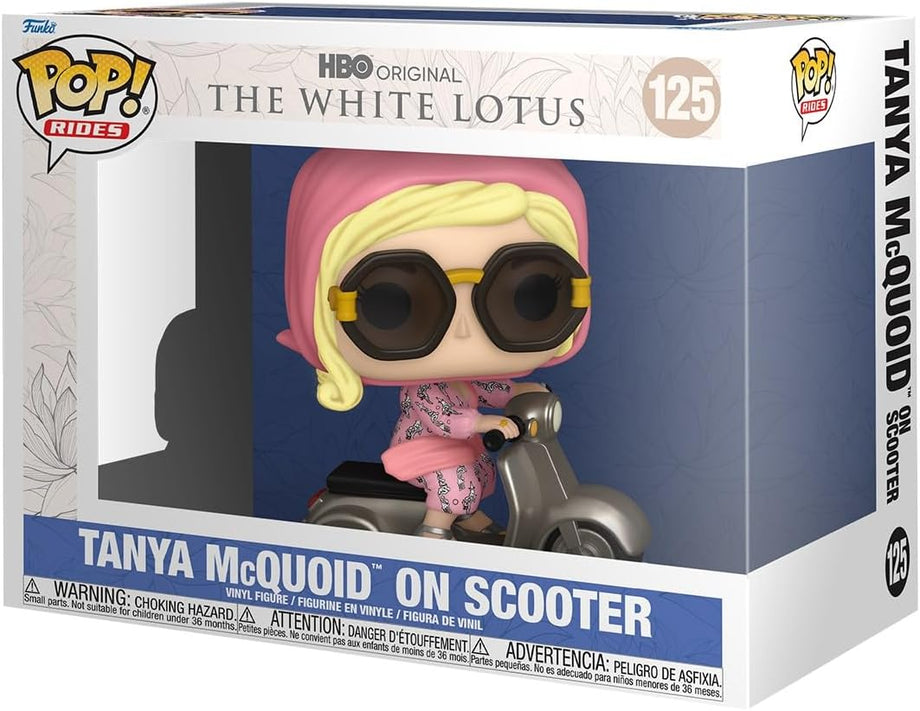 Pop! Rides: White Lotus, Tanya McQuoid On Scooter, Resmi Ürün