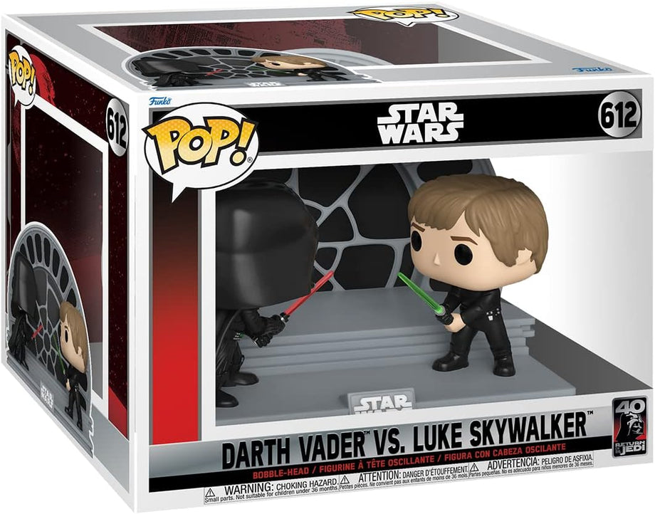 POP!  RotJ 40. Yıl: Luke vs Vader, Koleksiyonluk Vinil Figür