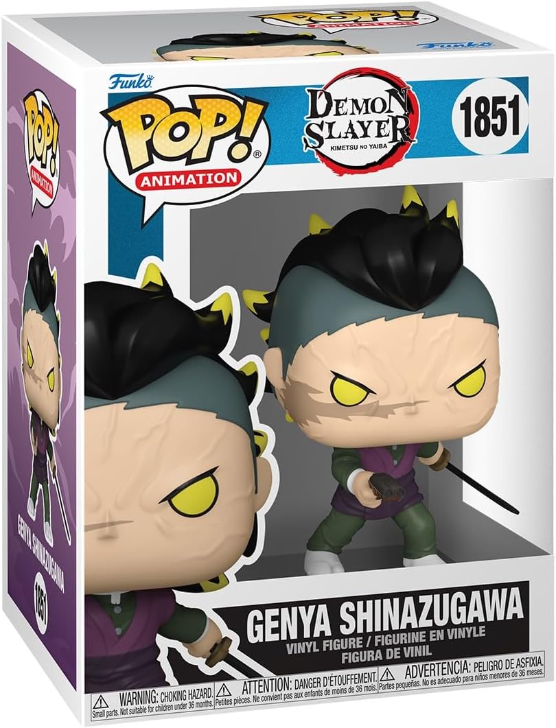 Pop! Demon Slayer: Genya (Demon Form) Koleksiyon Figürü