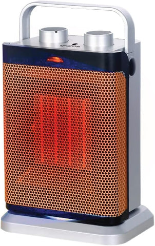 Elektrikli PTC Fanlı Isıtıcı, 2 Isı Ayarı, Termostat Kontrolü