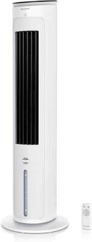 Su Soğutmalı Kule Vantilatör, 5’i 1 Arada, Sessiz, 4.6L, Uzaktan Kumandalı