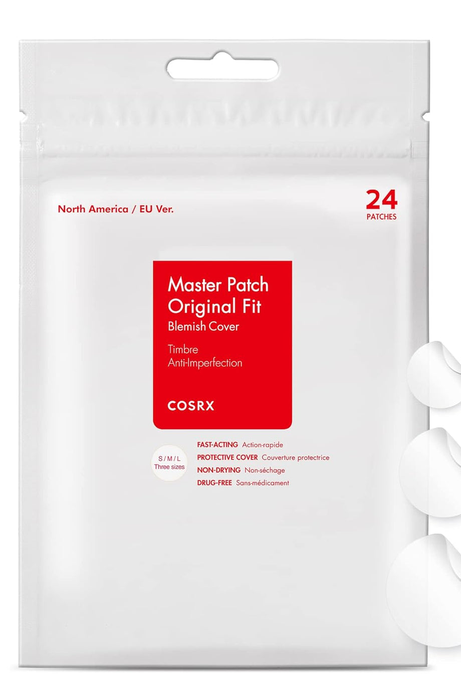 Acne Master Patch Original Fit, 24'lü Akne ve Sivilce Yaması