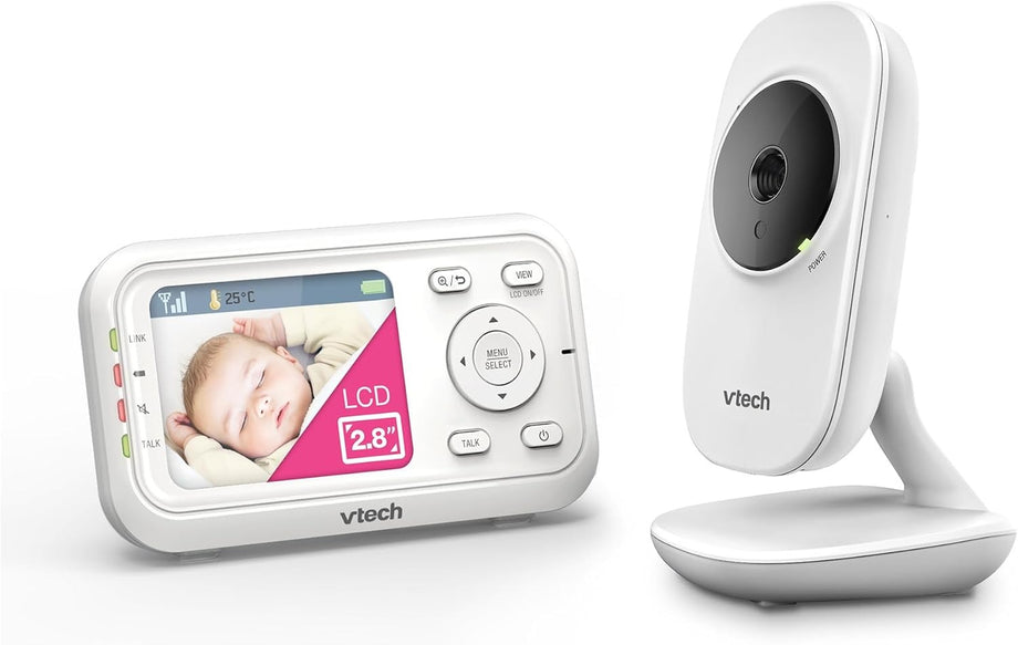 Baby Monitor VM3255, Hareketli Kamera, 2.8" LCD Ekran, Dijital Zoom, Gece Görüşü, İki Yönlü İletişim