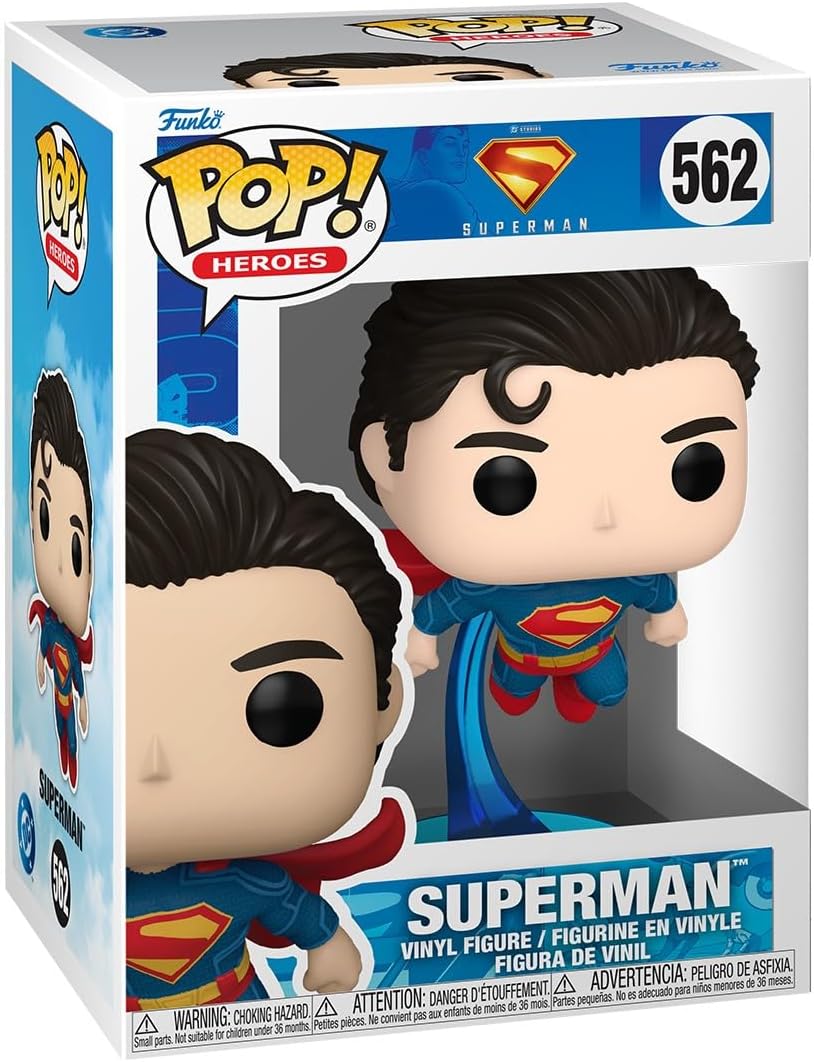 Pop! DC: Superman 2025 Koleksiyonluk Vinil Figür, Resmi Film Ürünü