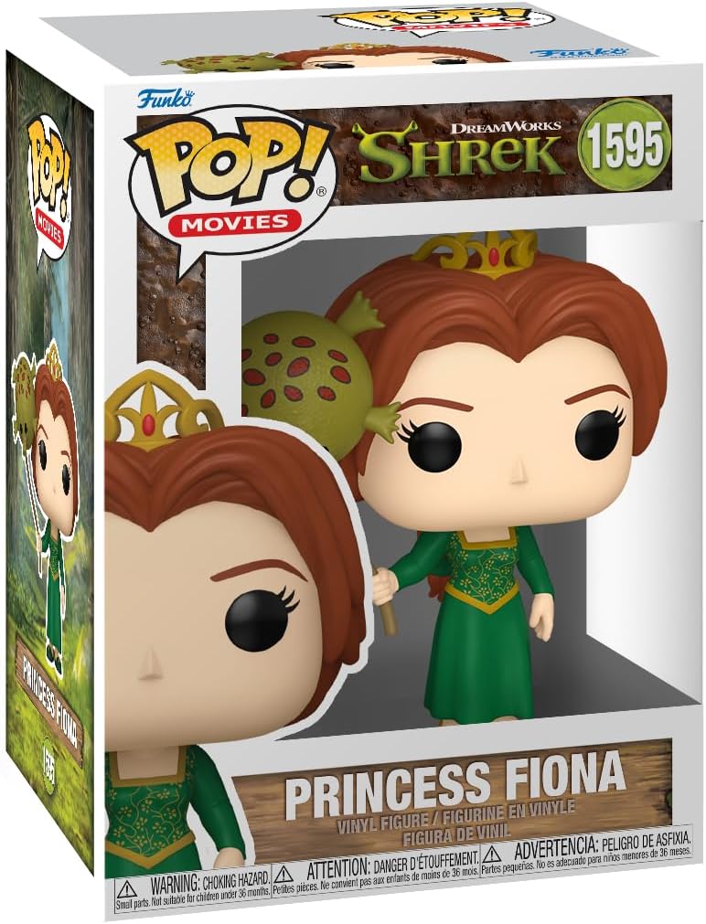 Pop Shrek 30. Yıl Fiona Figür 9,5 cm Vinil Koleksiyon Oyuncağı