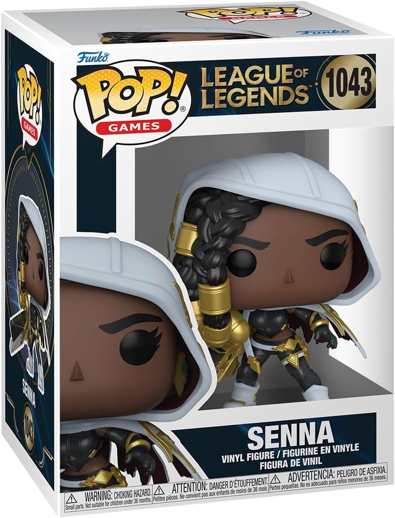 POP! League of Legends: Senna Figürü, 9,5 cm Vinil Koleksiyon Oyuncağı