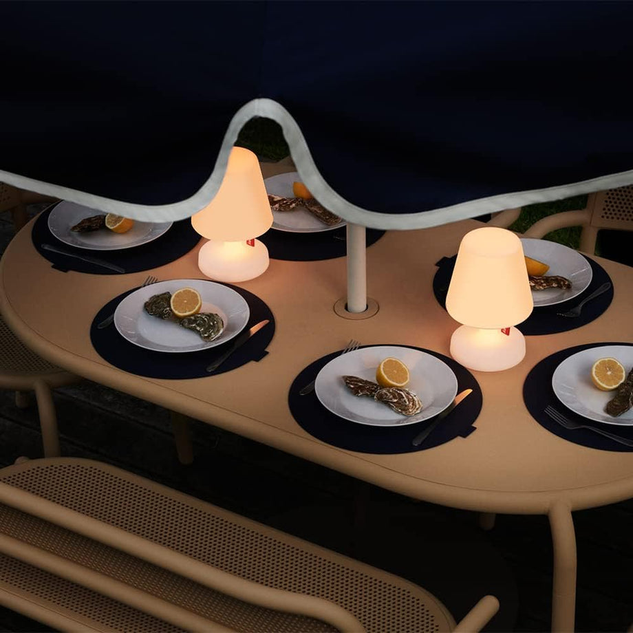 Edison the Petit Şarjlı Masa Lambası, 3 Kademeli Işık Ayarı, Kompakt ve Hafif