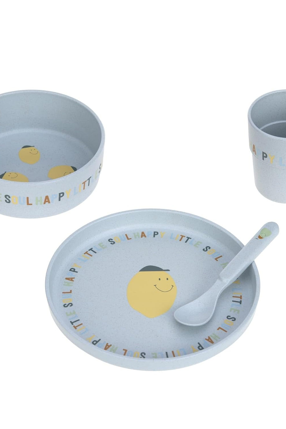 Çocuk Yemek Takımı 4 Parça BPA İçermez Mikrodalga Uyumlu