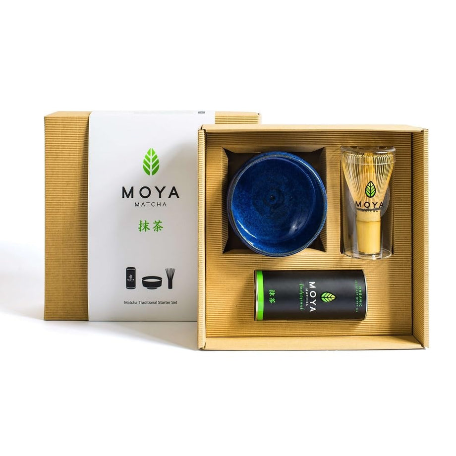 Organik Matcha Seti 30g Toz Çay Kaseli ve Bambu Çırpıcılı Seremoni Başlangıç Seti