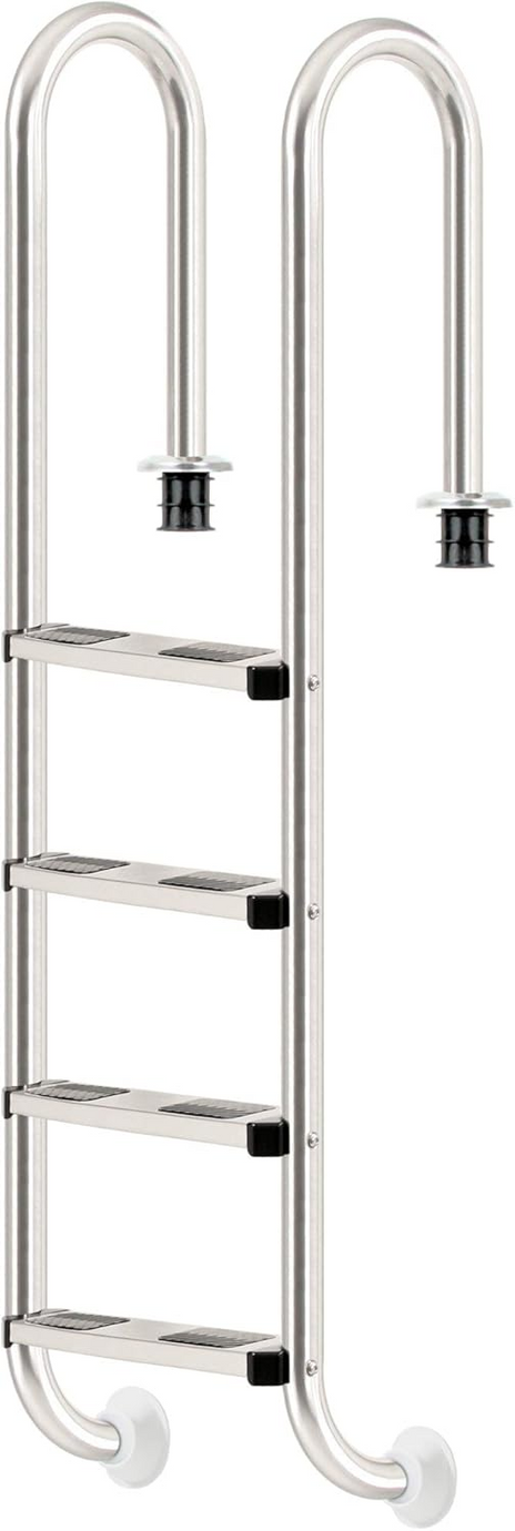 4 Basamaklı V2A Paslanmaz Çelik Havuz Merdiveni, Kaymaz, Güvenli ve Dayanıklı