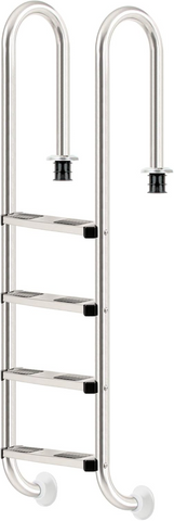 4 Basamaklı V2A Paslanmaz Çelik Havuz Merdiveni, Kaymaz, Güvenli ve Dayanıklı