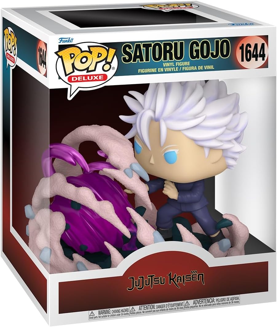 Pop! Deluxe: Jujutsu Kaisen, Satoru Gojo (HT: Mor) Vinil Koleksiyon Figürü